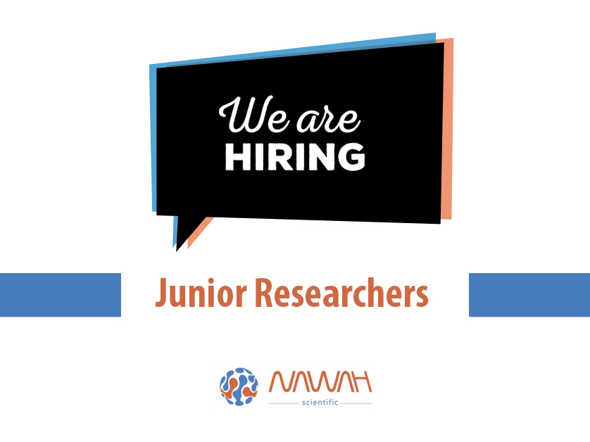 We are hiring junior researchers | Nawah Scientific